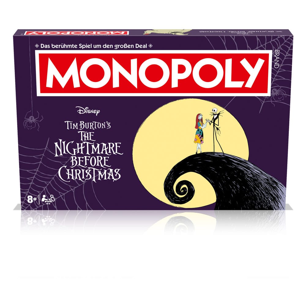 Monopoly Brettspiel Nightmare Before Christmas *Deutsche Version* - Preorder - ETA: 25.11.2025