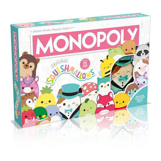 Squishmallows Monopoly Squishmallows *French Version* - Versand: 5-7 Tage nach Bestellung