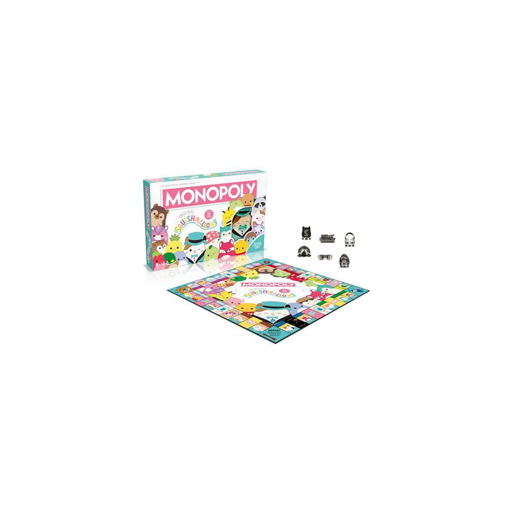 Squishmallows Monopoly Squishmallows *French Version* - Versand: 5-7 Tage nach Bestellung