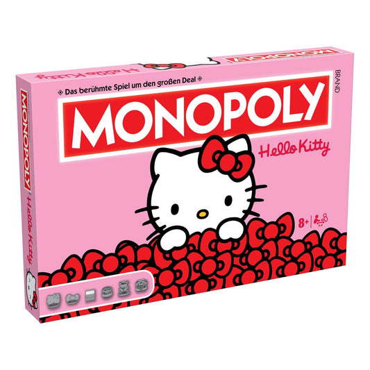 Monopoly Brettspiel Hello Kitty *Deutsche Version* - Versand: 5-7 Tage nach Bestellung
