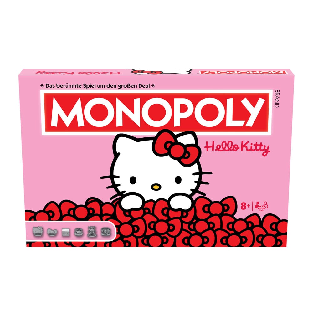 Monopoly Brettspiel Hello Kitty *Deutsche Version* - Versand: 5-7 Tage nach Bestellung