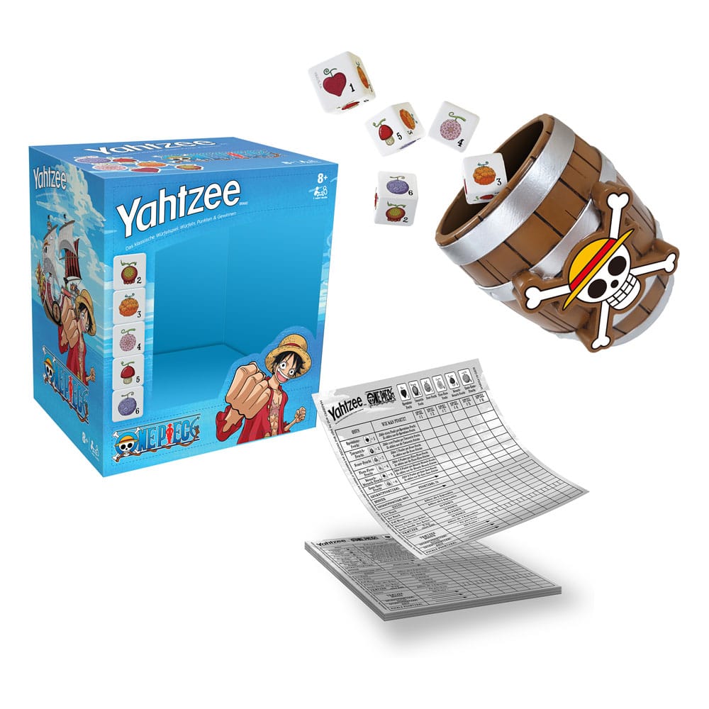 One Piece Yahtzee *Deutsche Version* - Versand: 7 Tage nach Bestellung