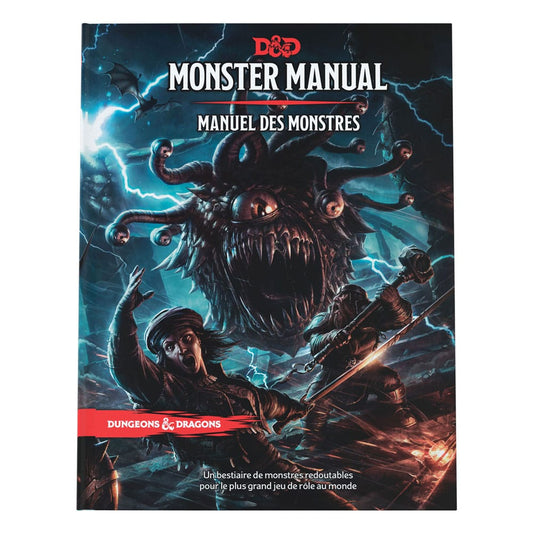 Dungeons & Dragons RPG Monsterhandbuch französisch - Versand: 5-7 Tage nach Bestellung