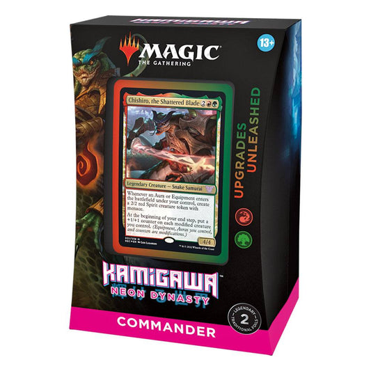 Magic the Gathering Kamigawa: Neon Dynasty Commander Deck - Upgrades Unleashed (1) englisch - sofort lieferbar