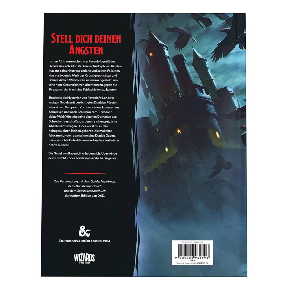 Dungeons & Dragons RPG Van Richtens Ratgeber zu Ravenloft deutsch - Preorder - ETA: 22.06.2026