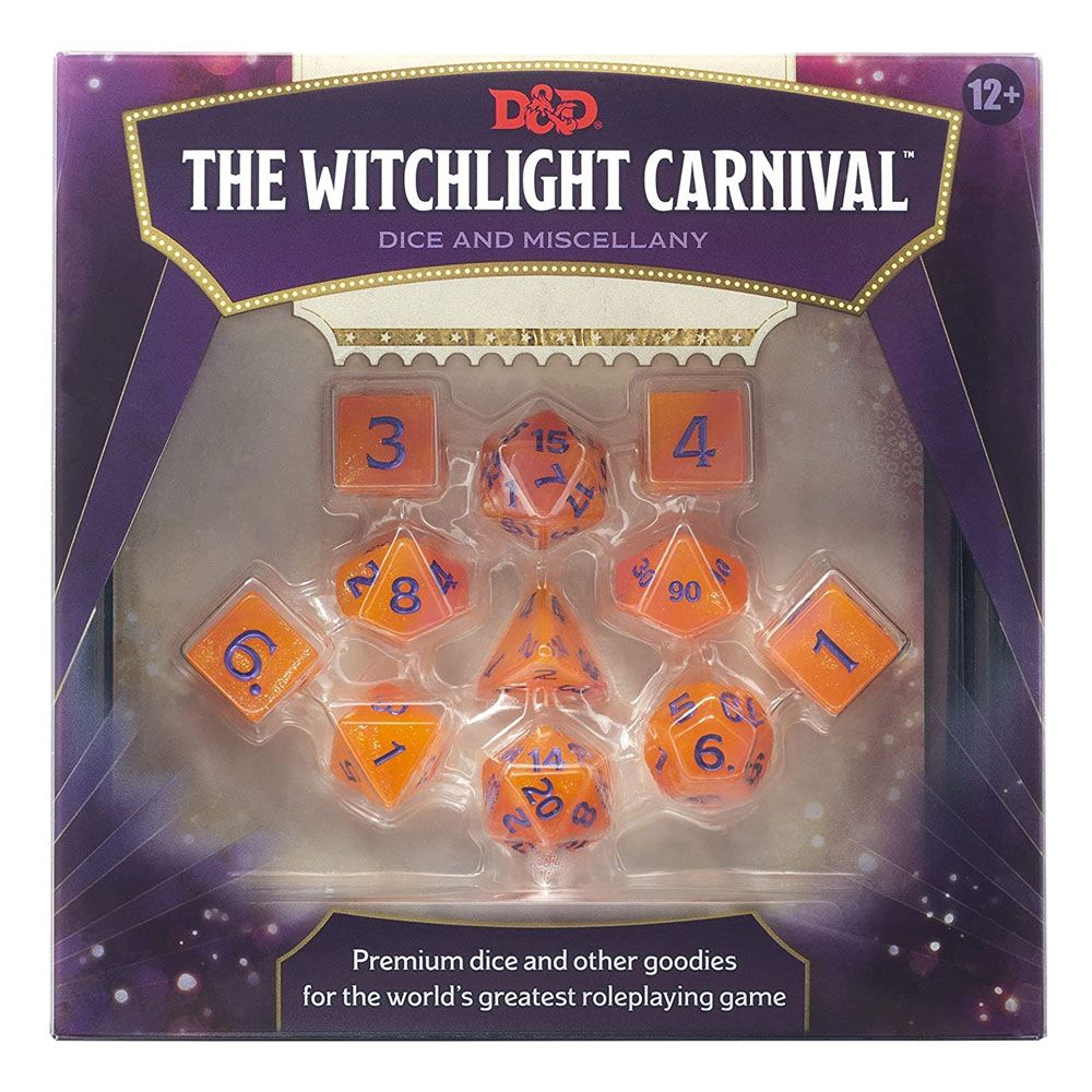 Dungeons & Dragons RPG Würfel Set Witchlight Carnival - Preorder - ETA: 19.09.2025