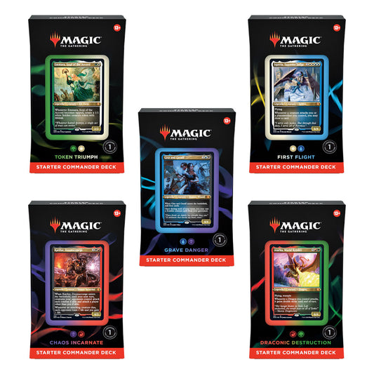 Magic the Gathering Commander-Starterdecks 2022 Display (5) englisch - Preorder - ETA: 05.05.2025