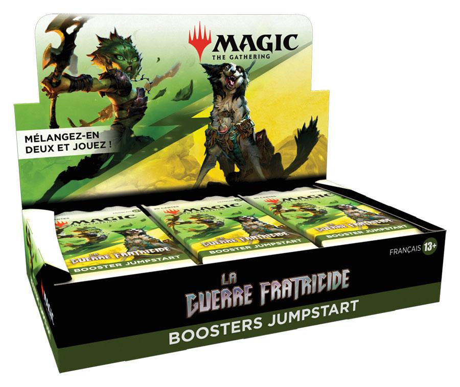 Magic the Gathering La Guerre Fratricide Jumpstart-Booster Display (18) französisch - sofort verfügbar