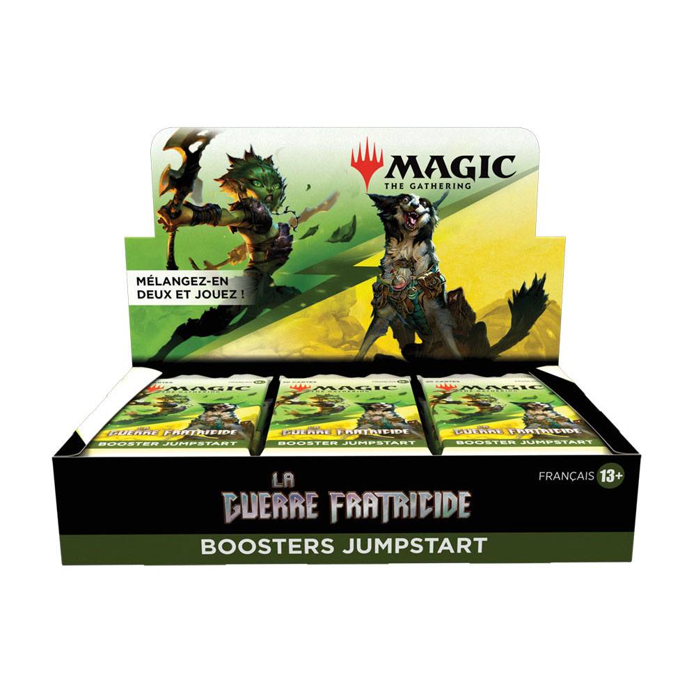 Magic the Gathering La Guerre Fratricide Jumpstart-Booster Display (18) französisch - sofort verfügbar