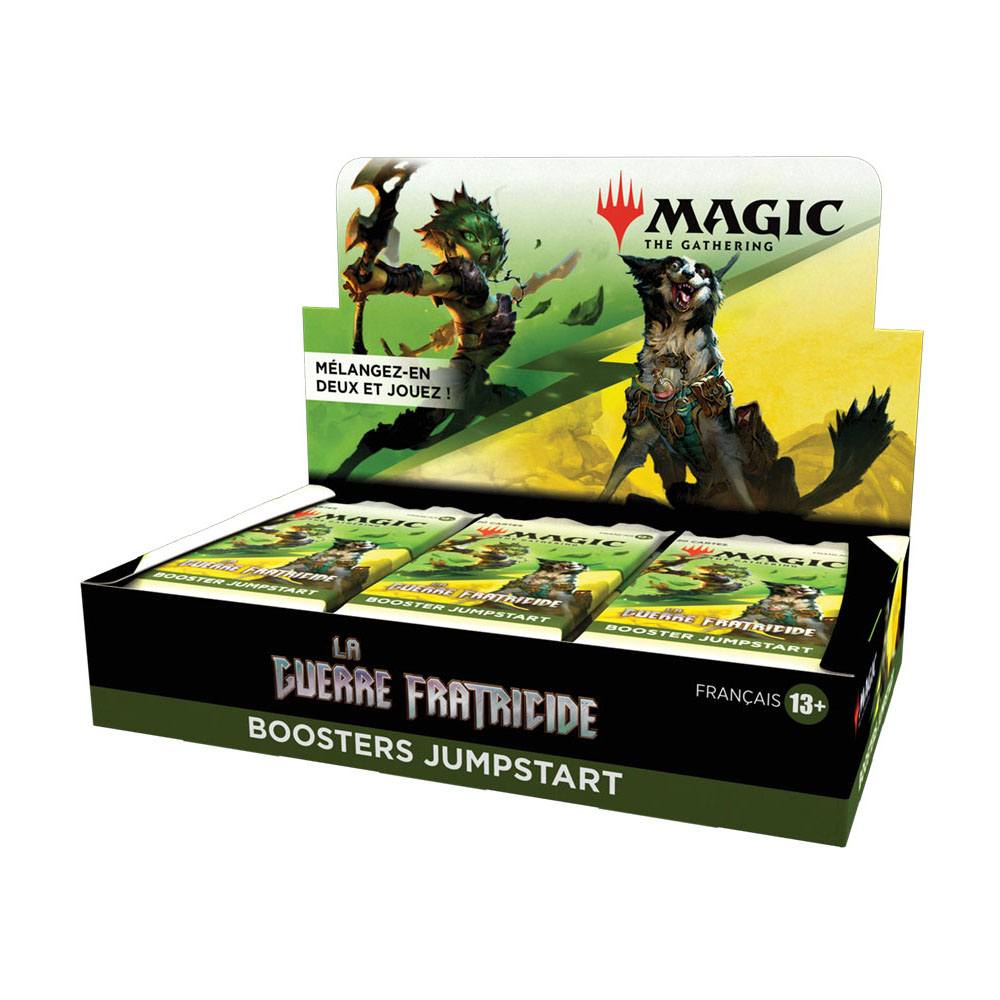 Magic the Gathering La Guerre Fratricide Jumpstart-Booster Display (18) französisch - sofort verfügbar