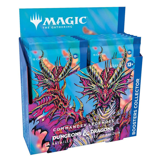 Magic the Gathering Commander Légendes : la bataille de la Porte de Baldur Sammler Booster Display (12) französisch - sofort verfügbar