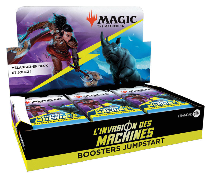 Magic the Gathering L'invasion des machines Jumpstart-Booster Display (18) französisch - sofort verfügbar