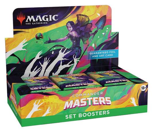 Magic the Gathering Commander Masters Set-Booster Display (24) englisch - sofort verfügbar