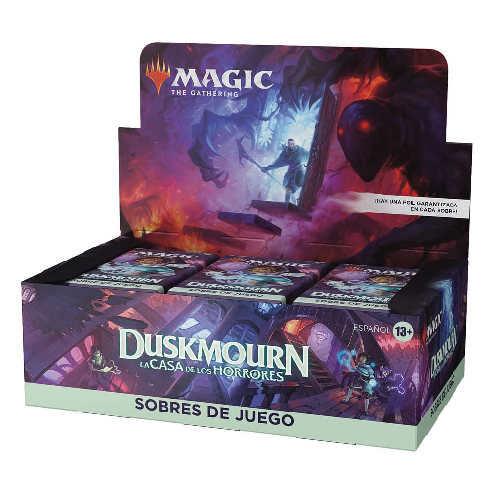 Magic the Gathering Duskmourn: La casa de los horrores Play-Booster Display (36) spanisch - Preorder - ETA: 06.10.2026