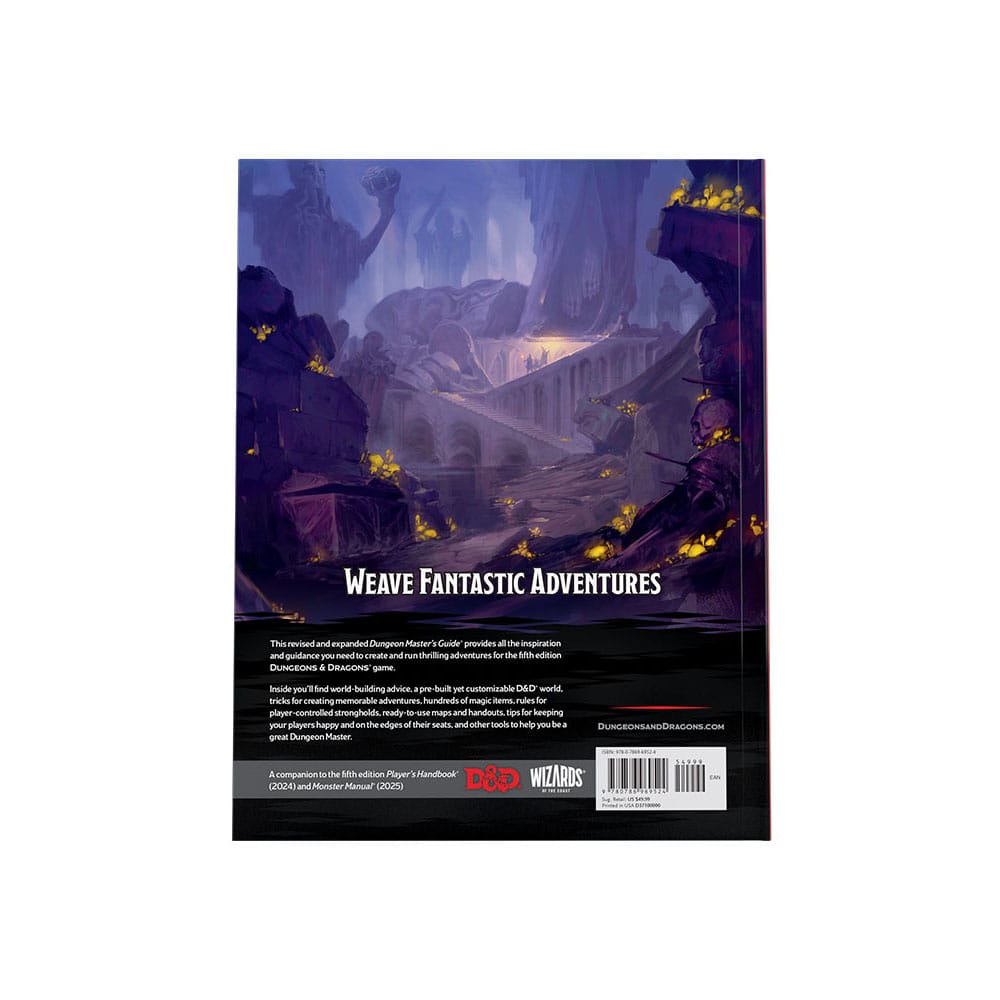 Dungeons & Dragons RPG Dungeon Master's Guide 2024 englisch - Preorder - ETA: 31.08.2026