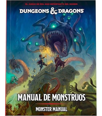 Dungeons & Dragons RPG Manual de Monstruos 2024 spanisch - Versand: 5-7 Tage nach Bestellung