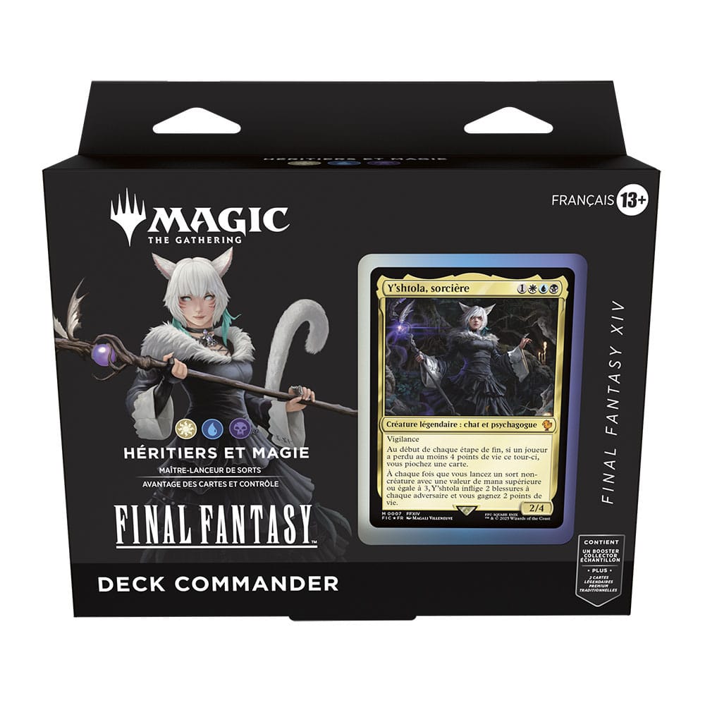 Magic the Gathering Final Fantasy Commander-Decks Display (4) französisch - Preorder - ETA: 22.06.2026
