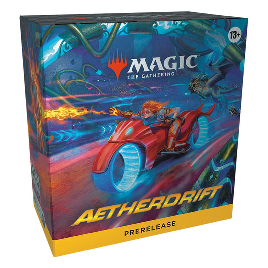 Magic the Gathering Aetherdrift Prerelease Packs Umkarton (15) englisch - Versand: 5-7 Tage nach Bestellung