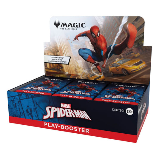 Magic the Gathering Marvel's Spider-Man Play-Booster Display (30) deutsch - Versand: 5-7 Tage nach Bestellung