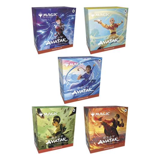 Magic the Gathering Avatar: La Leggenda di Aang Prerelease Packs Umkarton (15) italienisch - Versand: 7 Tage nach Bestellung