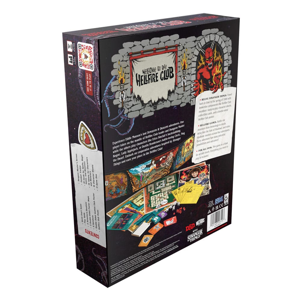 Dungeons & Dragons Brettspiel Stranger Things: Welcome to the Hellfire Club englisch - Preorder - ETA: 07.10.2025