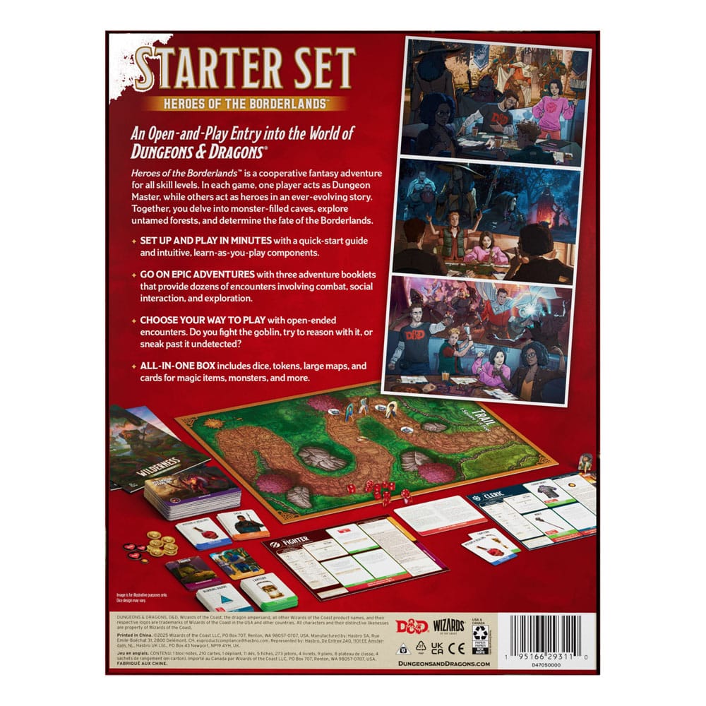Dungeons & Dragons RPG Einsteigerset: Heroes of the Borderlands englisch - Versand: 5-7 Tage nach Bestellung