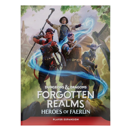 Dungeons & Dragons RPG Forgotten Realms: Heroes of Faerun Spielerleitfaden englisch - Preorder - ETA: 11.11.2025
