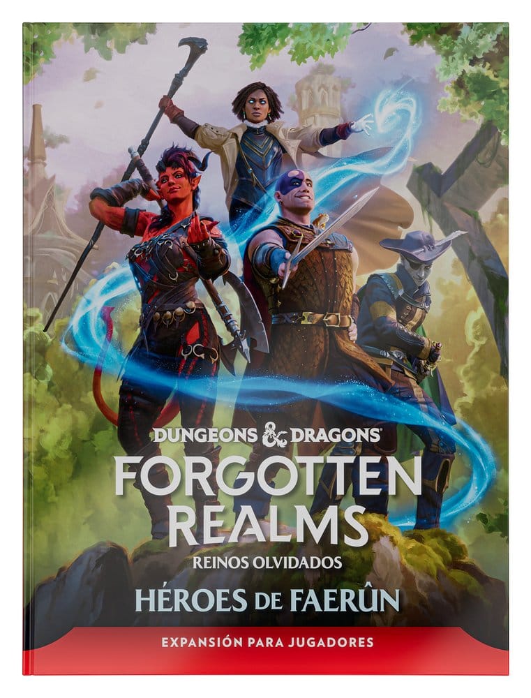 Dungeons & Dragons RPG Forgotten Realms: Héroes de Faerun Spielerleitfaden *Spanische Version* - Versand: 7 Tage nach Bestellung