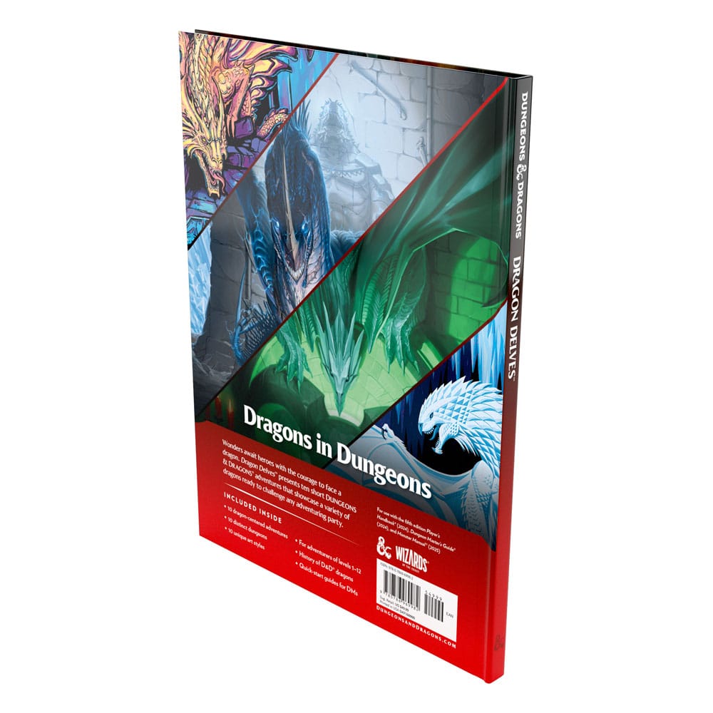 Dungeons & Dragons RPG Dragon Delves: An Adventure Anthology englisch - Versand: 5-7 Tage nach Bestellung