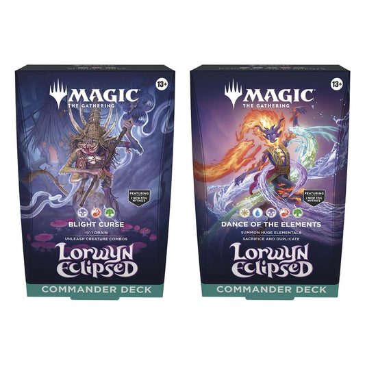 Magic the Gathering Lorwyn Eclipsed Commander-Decks Display (4) englisch - Preorder - ETA: 23.01.2026