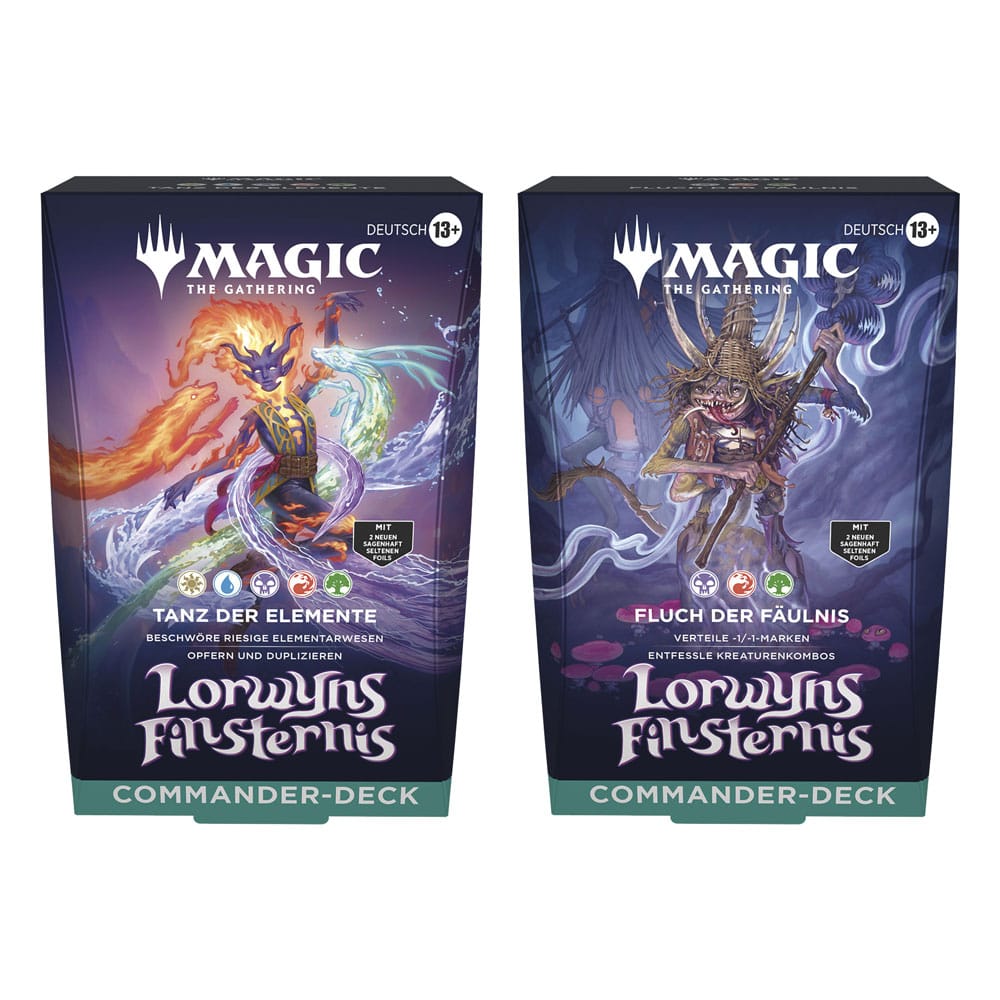 Magic the Gathering Lorwyns Finsternis Commander-Decks Display (4) deutsch - Preorder - ETA: 23.01.2026