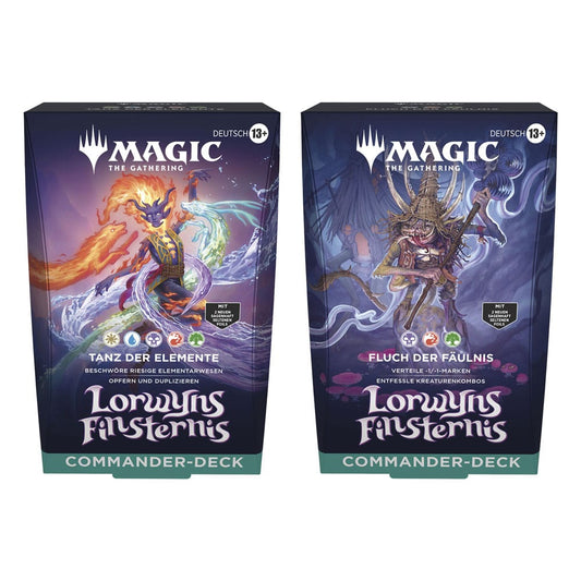 Magic the Gathering Lorwyns Finsternis Commander-Decks Display (4) deutsch - Preorder - ETA: 23.01.2026