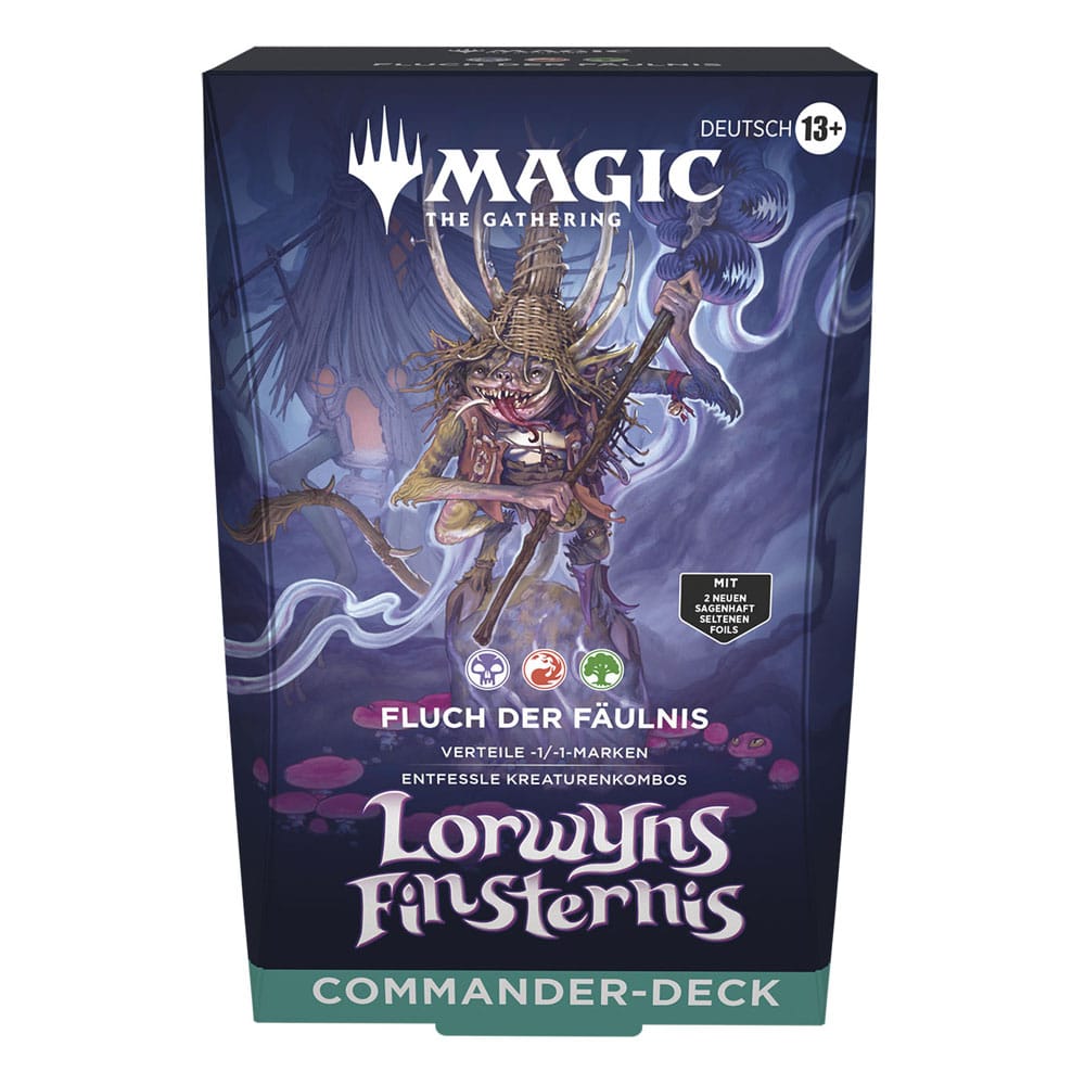 Magic the Gathering Lorwyns Finsternis Commander-Decks Display (4) deutsch - Preorder - ETA: 23.01.2026