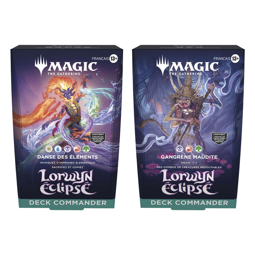 Magic the Gathering Lorwyn éclipsé Commander-Decks Display (4) französisch - Preorder - ETA: 23.01.2026