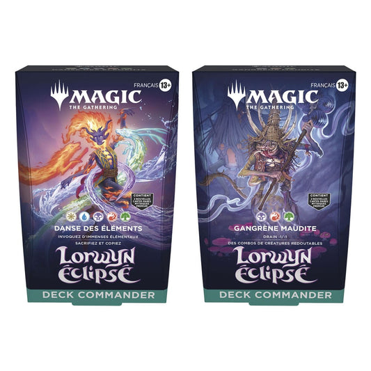 Magic the Gathering Lorwyn éclipsé Commander-Decks Display (4) französisch - Preorder - ETA: 23.01.2026