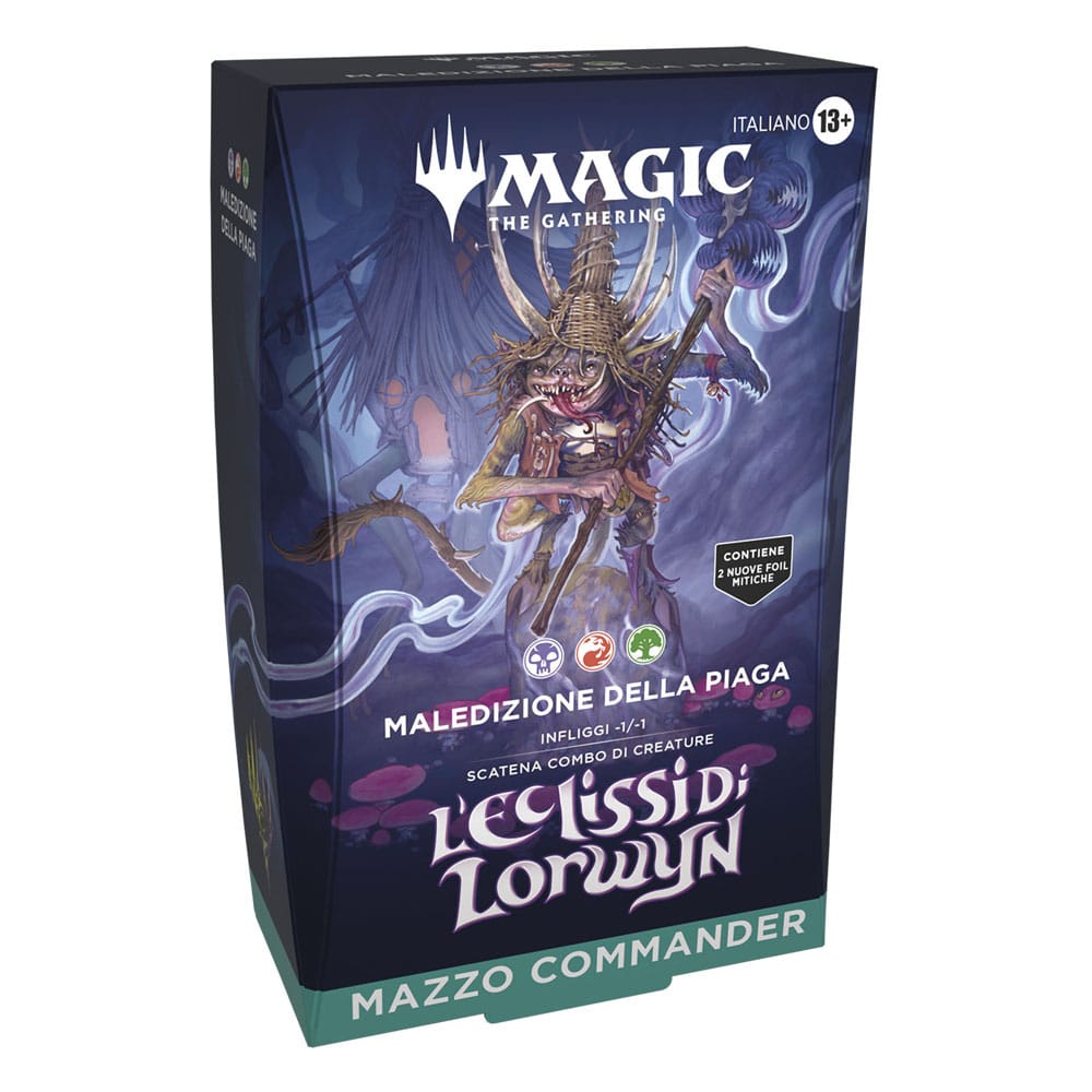 Magic the Gathering L'Eclissi di Lorwyn Commander-Decks Display (4) italienisch - Preorder - ETA: 23.01.2026