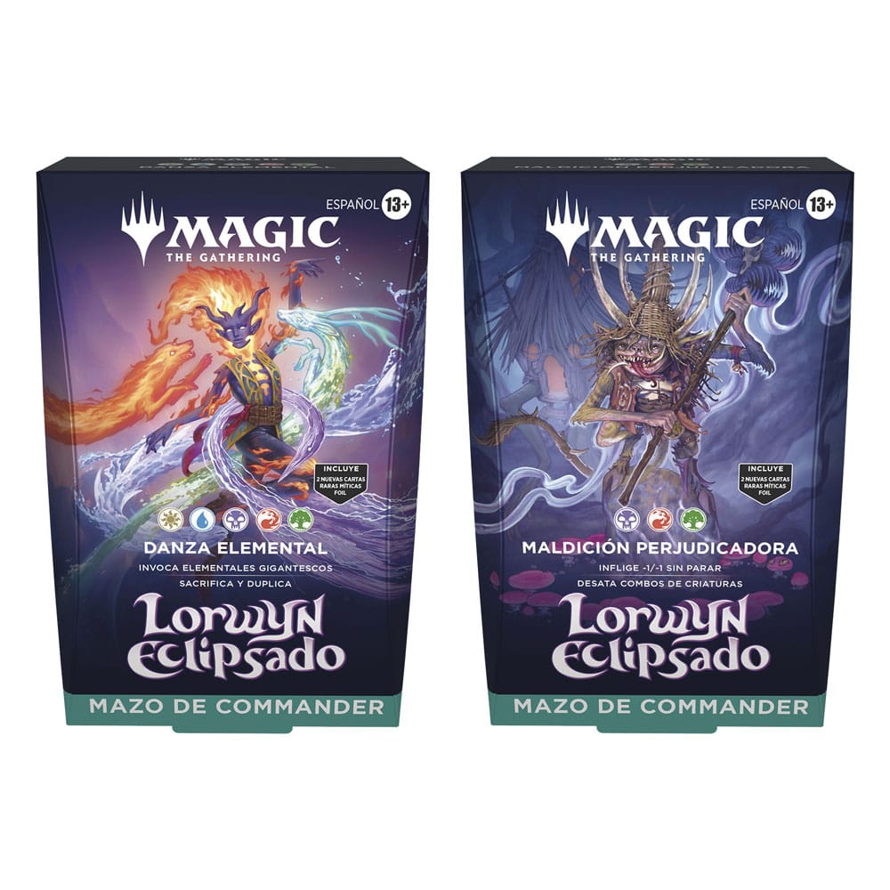 Magic the Gathering Lorwyn eclipsado Commander-Decks Display (4) spanisch - Preorder - ETA: 23.01.2026