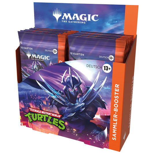 Magic the Gathering Teenage Mutant Ninja Turtles Sammler Booster Display (12) deutsch - Preorder - ETA: 06.03.2026