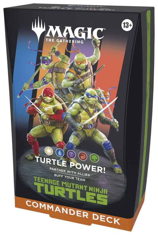 Magic the Gathering Teenage Mutant Ninja Turtles Commander-Decks Umkarton (4) englisch - Preorder - ETA: 06.03.2026