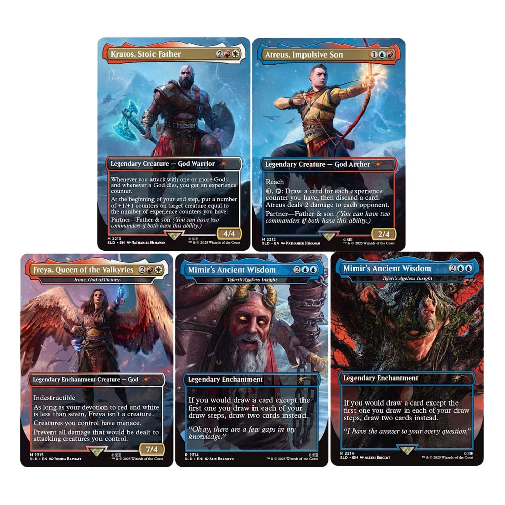 Magic the Gathering Secret Lair x PlayStation: God of War: Norse englisch - Versand: 7 Tage nach Bestellung