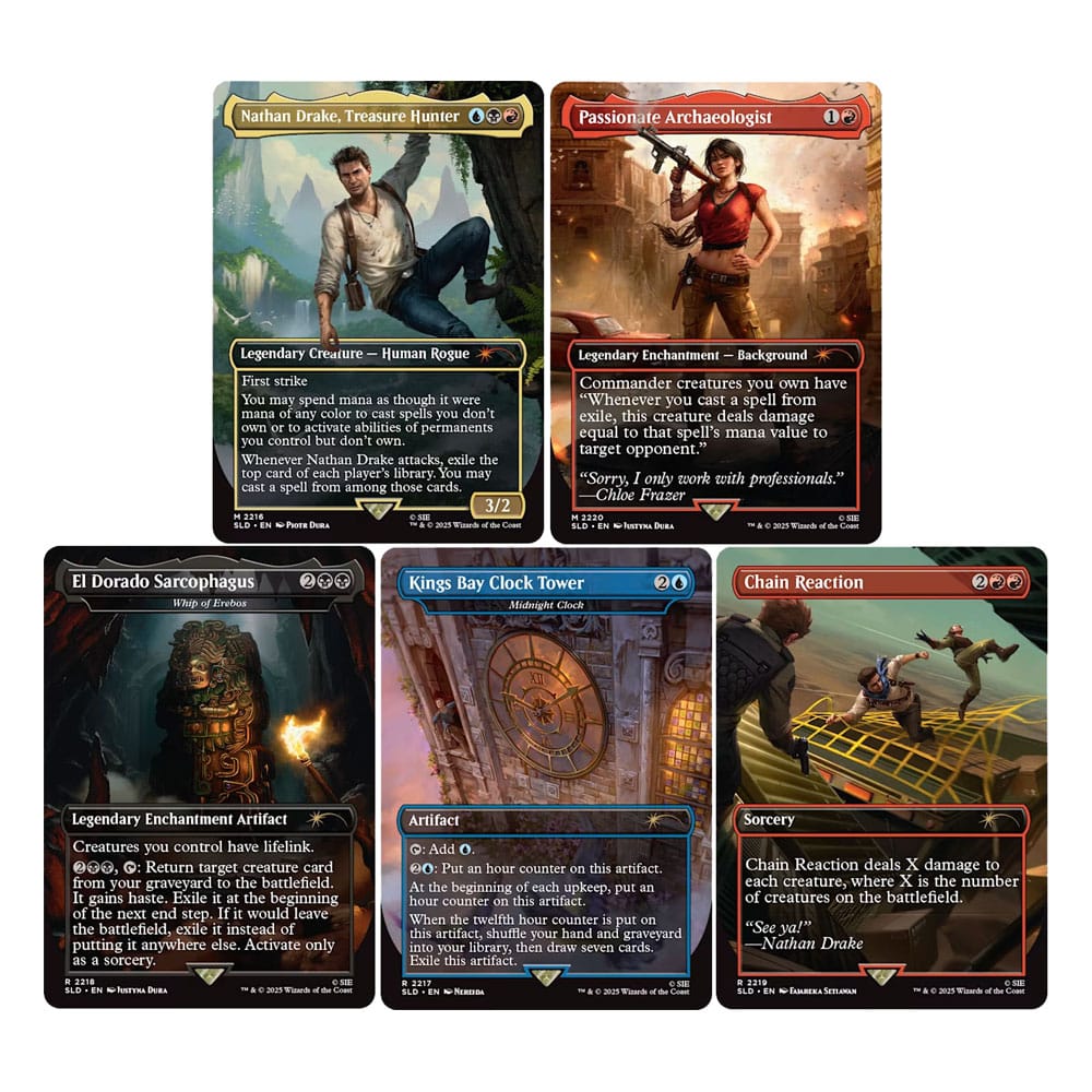 Magic the Gathering Secret Lair x PlayStation: Uncharted englisch - Versand: 7 Tage nach Bestellung