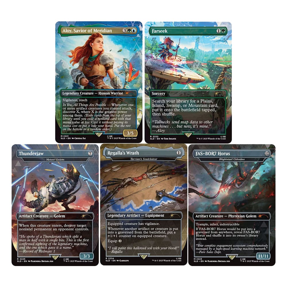 Magic the Gathering Secret Lair x PlayStation: Horizon: Into the Forbidden West englisch - Versand: 7 Tage nach Bestellung