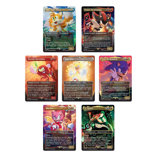 Magic the Gathering Secret Lair x Sonic: Friends & Foes englisch - Versand: 7 Tage nach Bestellung