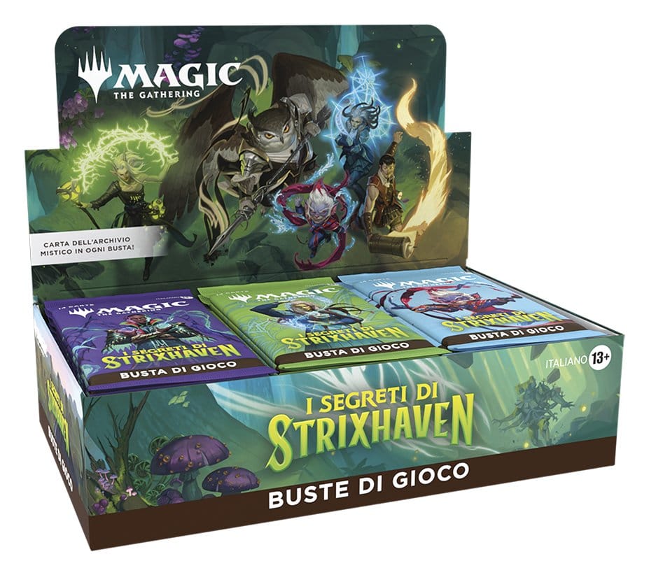 Magic the Gathering I Segreti di Strixhaven Play-Booster Display (30) italienisch - Versand: 7 Tage nach Bestellung