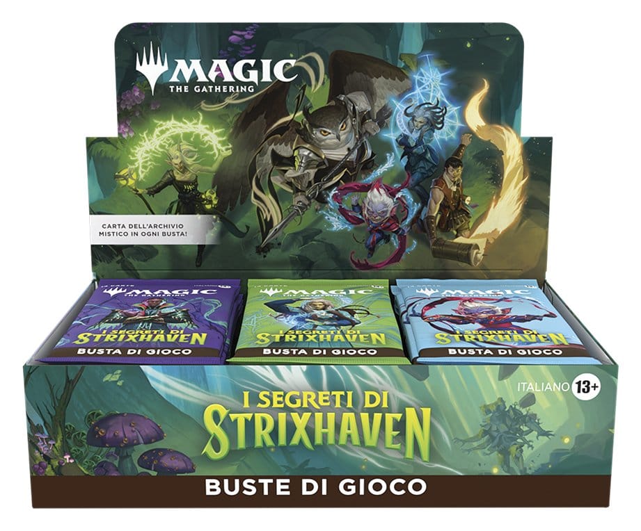 Magic the Gathering I Segreti di Strixhaven Play-Booster Display (30) italienisch - Versand: 7 Tage nach Bestellung