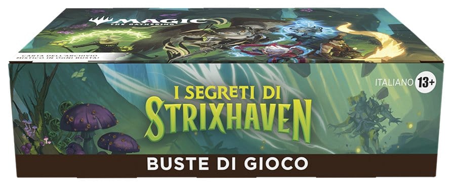 Magic the Gathering I Segreti di Strixhaven Play-Booster Display (30) italienisch - Versand: 7 Tage nach Bestellung