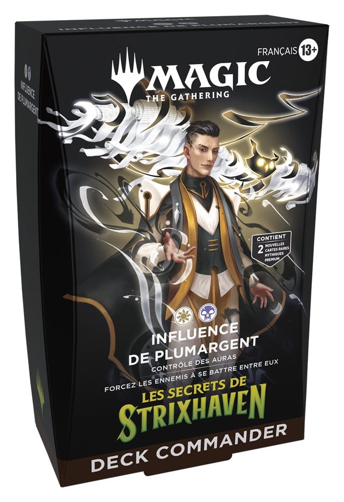 Magic the Gathering Les secrets de Strixhaven Commander Decks Umkarton (5) französisch - Versand: 7 Tage nach Bestellung