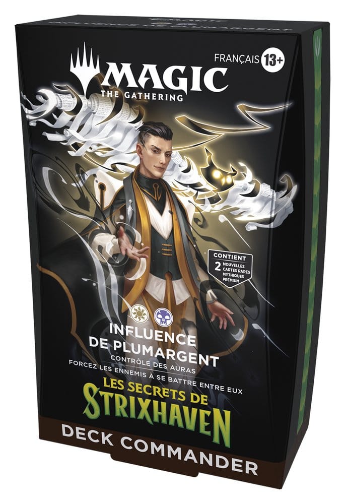 Magic the Gathering Les secrets de Strixhaven Commander Decks Umkarton (5) französisch - Versand: 7 Tage nach Bestellung
