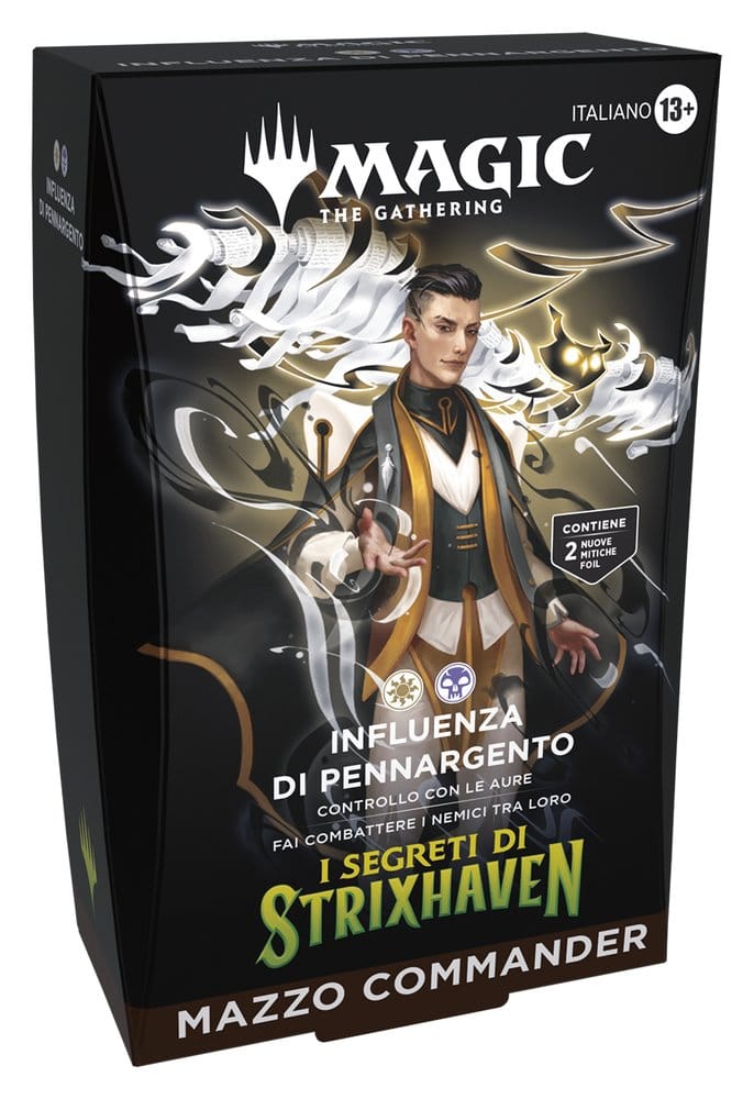 Magic the Gathering I Segreti di Strixhaven Commander Decks Umkarton (5) italienisch - Versand: 7 Tage nach Bestellung