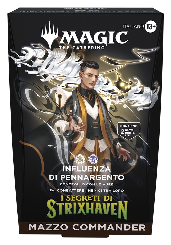 Magic the Gathering I Segreti di Strixhaven Commander Decks Umkarton (5) italienisch - Versand: 7 Tage nach Bestellung
